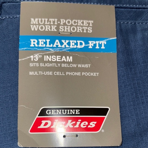 BNWT Men's Navy Work Shorts by Dickies - Picture 6 of 9